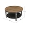 International Concepts Round Vista  Coffee Table, 37.992125984252 W, 37.992125984252 L, 20.3 in H, Wood OT45-15CR - alternate 6